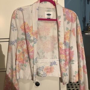Floral Blazer